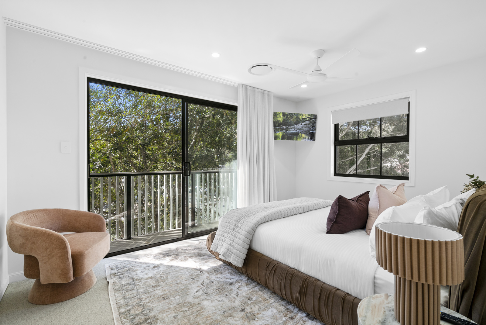 The Violet bedroom
